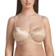 Reggiseno a Fascia multiposizione preformato con ferretto Rosa Faia 5640