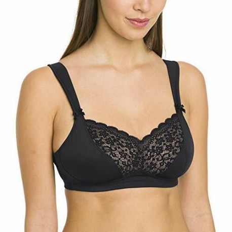 Reggiseno Anita senza ferretto ricamato Havanna