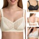 Reggiseno Anita senza ferretto ricamato Havanna