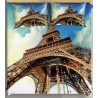 Lenzuola digitale matrimoniale Ambrosiana torre Eiffel