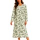 Camicia da Notte Donna Invernale Sielei Caldo Cotone