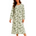 Camicia da Notte Donna Invernale Sielei Caldo Cotone