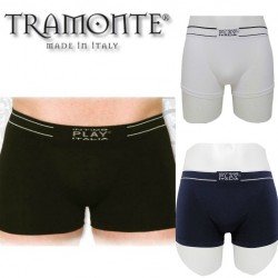 bOXER in Microfibra play 1 Tramonte bianco blu 