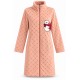 Vestaglia Donna Invernale Caldo Pile Coral Cerniera e Tasche