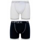 Boxer parigamba uomo in cotone elastico TOP SIDE tinta unita