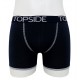 Boxer parigamba uomo in cotone elastico TOP SIDE tinta unita