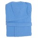 Accappatoio unisex a nido d'ape puro Cotone